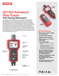 Thumbnail of document Data Sheet - AT-7000 Series Advanced Wire Tracer Kit